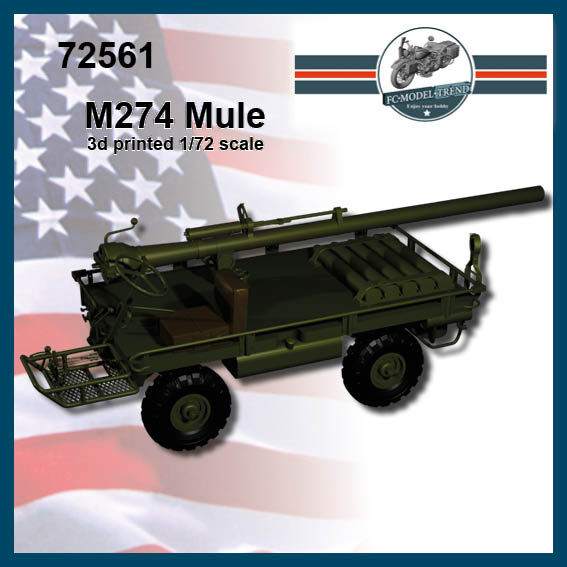 M274 Mule with 106mm M40