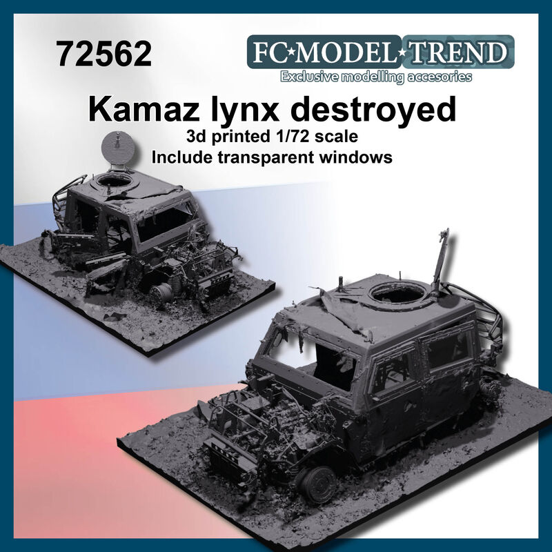 Kamaz/Iveco Lynx destroyed