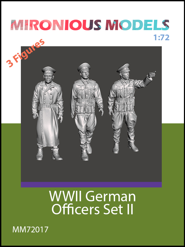 WW2 German Officers - set 1