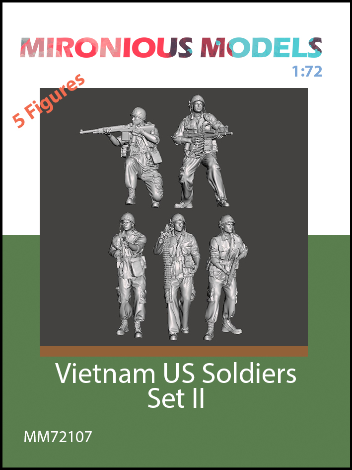 Vietnam U.S. Soldiers - set 2 - Click Image to Close