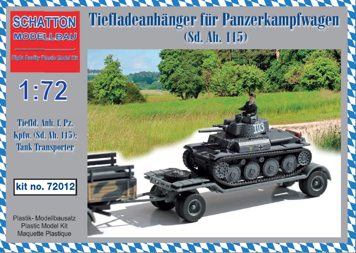 Tiefladeanhänger für Panzerkampfwagen 10t (Sd. Ah.115)