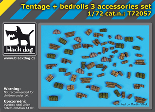 Tentage & bedrolls - set 3