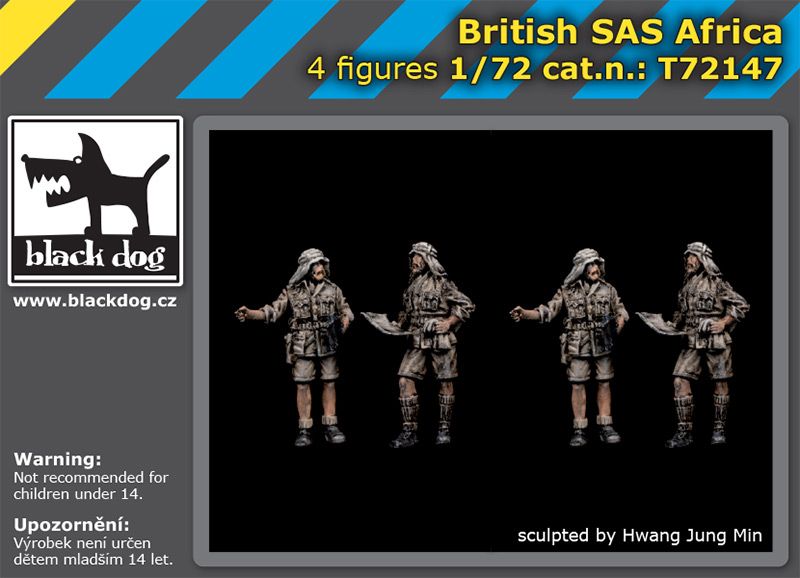 WW2 SAS in Africa (2x 2 fig.)