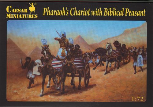 Pharaoh's Chariot with Biblical Peasant