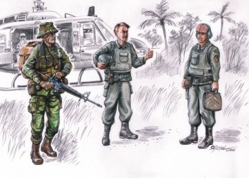 Vietnam LRRPUs. Hel.crew
