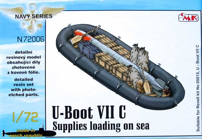U-Boot VII Supplies loading on sea - Click Image to Close