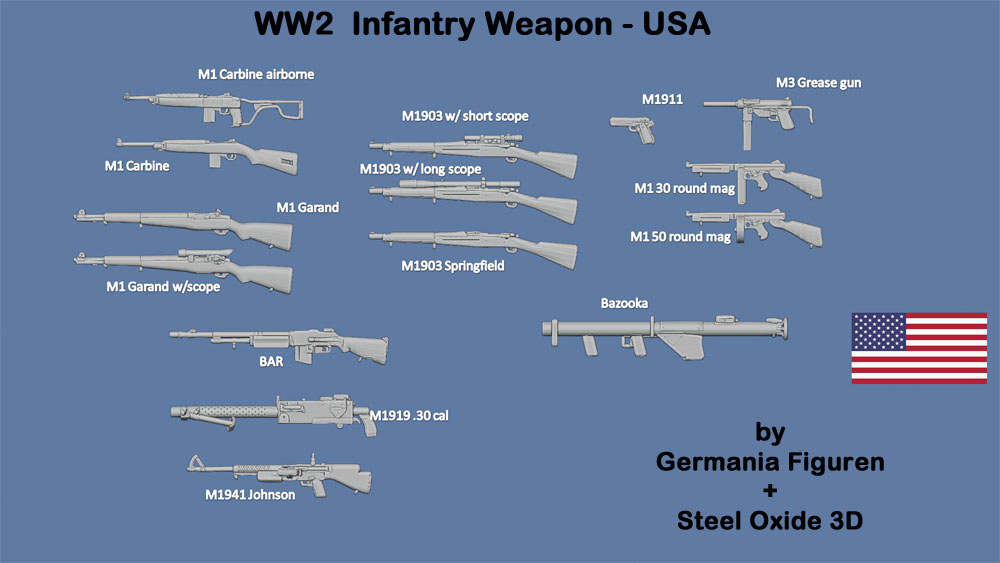 WW2 U.S. weapons