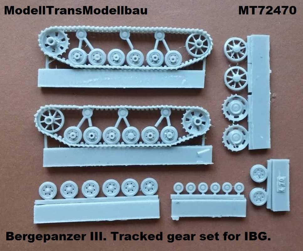 Bergepanzer III tracked gear (IBG)
