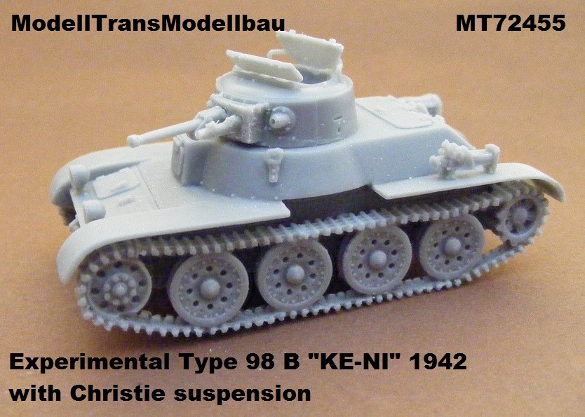 Type 98 B "KE-NI" (1942) with Christie suspension