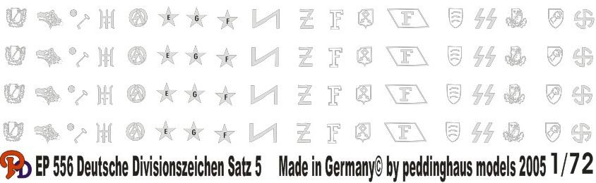 German WW2 Division emblems No.5