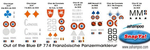 French Tanks 1939-40 No.1