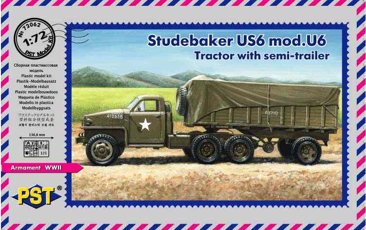 Studebaker US6 Tractor with semi-trailer