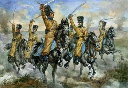 Crimean War Russian Hussars