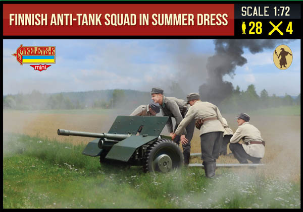 WW2 Finnish Anti-Tank Squad in Summer Dress