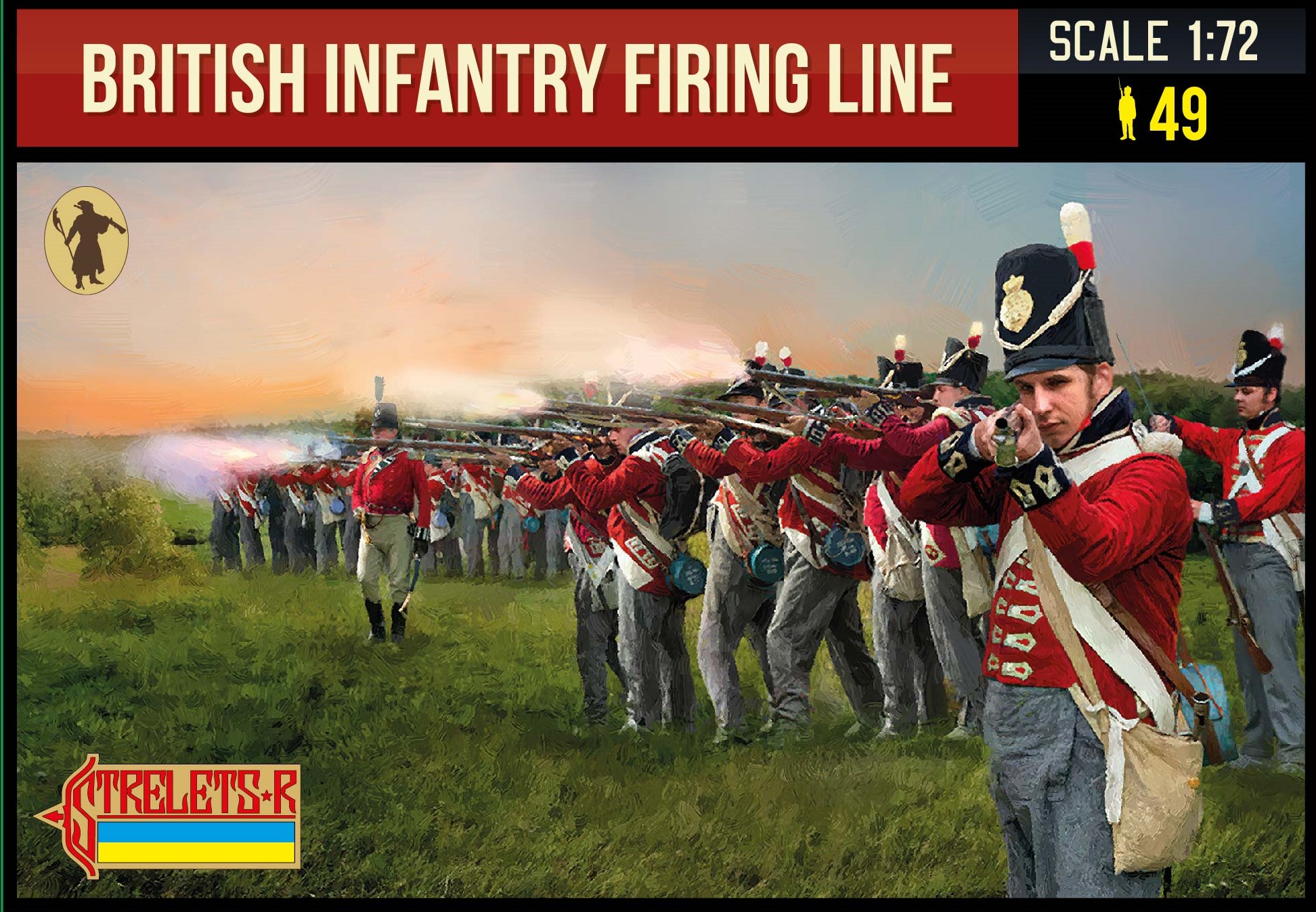 Napoleonic British Infantry Firing Line