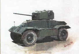 Armoured car. A.E.C. Mark III.